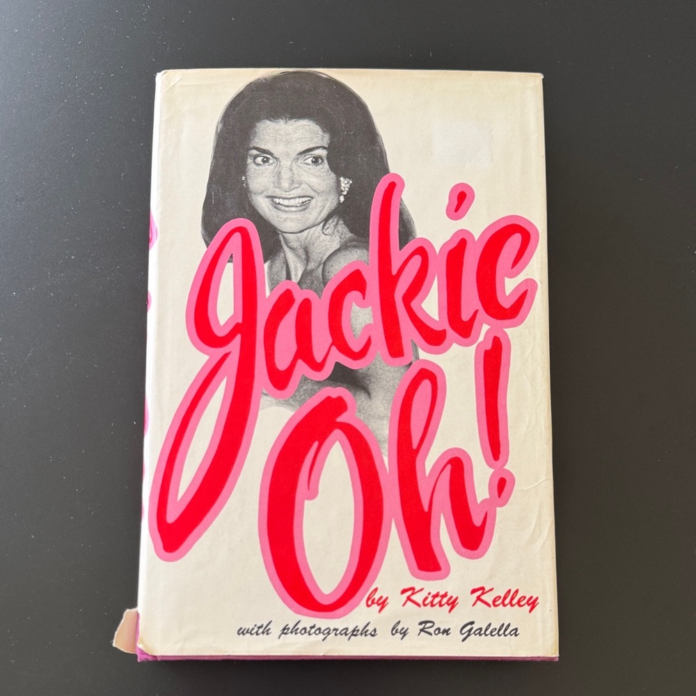 Jackie Oh! Hardcover Book first edition vintage 1978